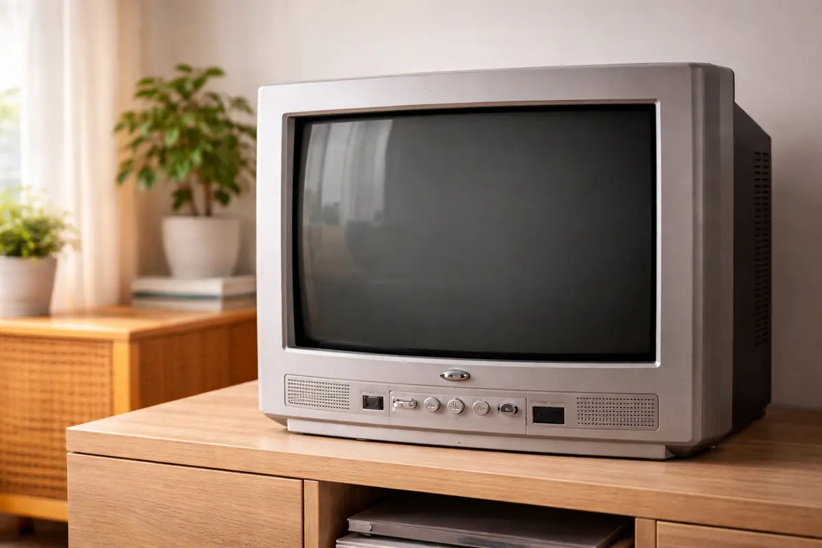 vecchio televisore