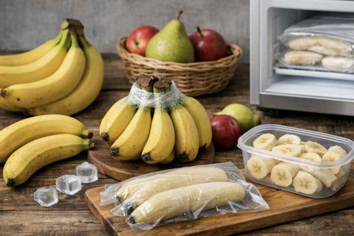 Nonostante la loro resistenza iniziale, la banana ha una breve durata di conservazione che può essere facilmente prolungata