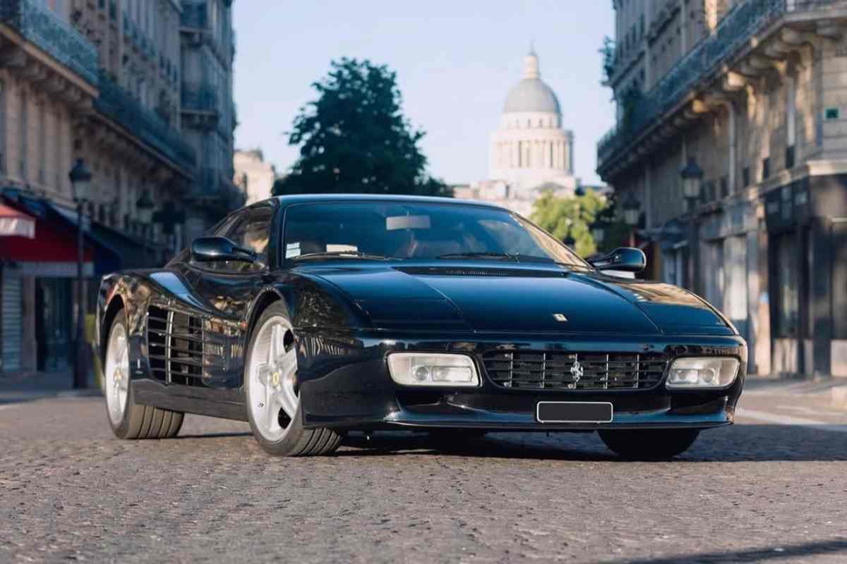 ferrrari 512 tr michael jordan ritrovata