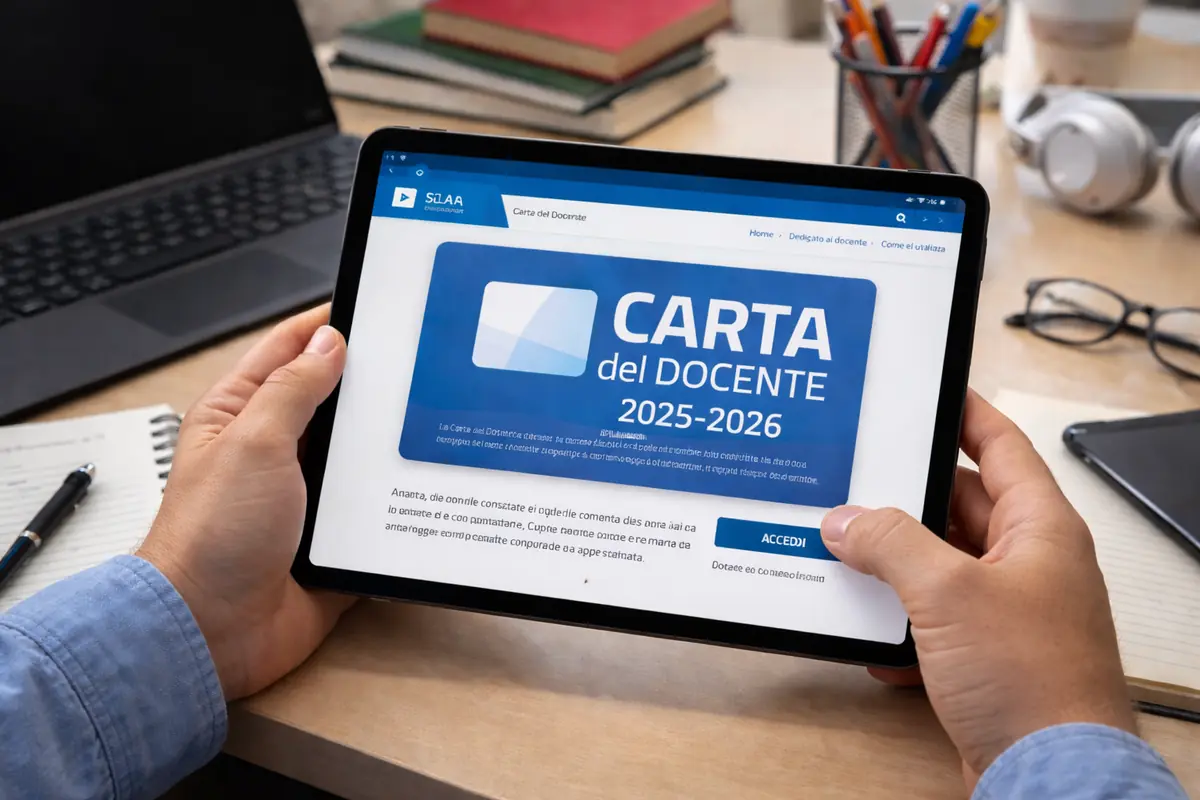 accesso carta del docente