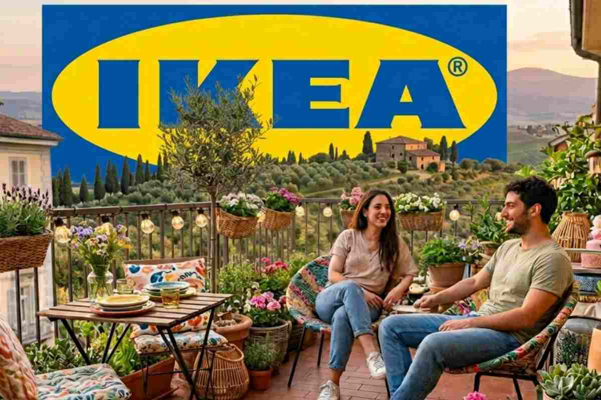 IKEA svuota tutto: ora bastano 15 euro per cambiare volto al tuo balcone