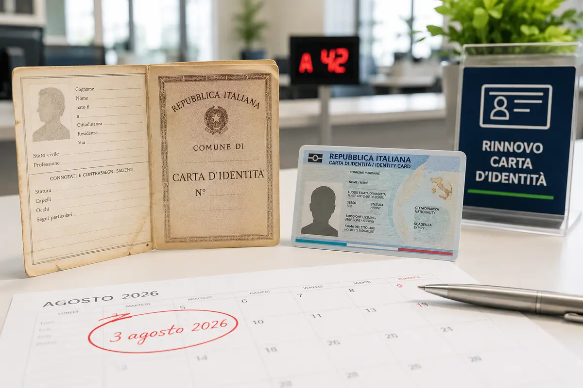 documenti d'identità in primo piano